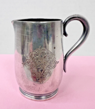 Tiny Silver Jug Pitcher w Hallmarks Scroll Floral Design 2 Inch Sweet - $22.28