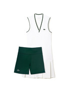 Lacoste Sleeveless Dress Women&#39;s Tennis Dress Inner Pants Sport NWT EF10... - £153.53 GBP
