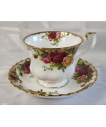 OLD COUNTRY ROSES TEA CUP AND SAUCER BY ROYAL ALBERT VINTAGE MADE IN ENG... - £31.59 GBP