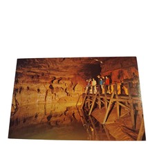 Postcard Lake Lethe In Mammoth Cave Mammoth Cave Kentucky Chrome Unposted - £5.44 GBP