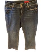 Seven 7 Women's Denim Jeans Dark Wash Bootcut Size 20 - $18.99