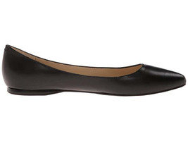 Nine West Speakup Women&#39;s Leather Ballet Flats, Size: 9 Wide, Black - $55.00