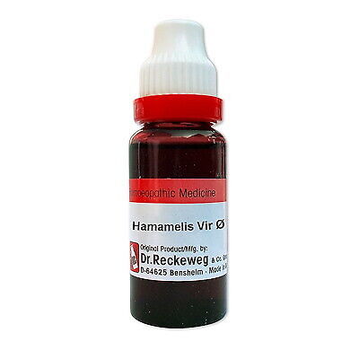 Primary image for Dr. Reckeweg Hamamelis Virginica 1X (Q) (20ml) HOMEOPATHIC REMEDY