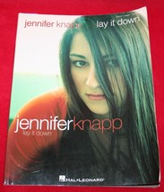 Jennifer Knapp Lay It Down Songbook 2000 Christian Worship Piano Sheet Music - £7.90 GBP