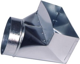 Master Flow 12 in. x 4 in. to 6 in. 90 Degree Register Box Galvanized Steel - $31.58 CAD