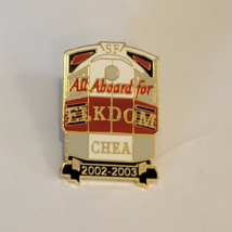 B.P.O.E. Elks Lodge Pin: All Aboard for Elkdom 2002 - 2003 - $5.99