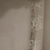 White floral Clear Through Cellophane Gift Paper/Wedding Birthday Hamper... - $1.51+