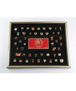 1984 Olympic Pin Set Limited Edition Sponsor Set Corporate Issue Los Ang... - $504.78 CAD