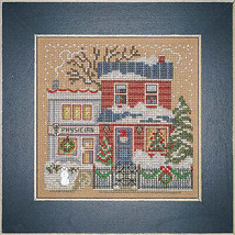 DIY Mill Hill Village Physician Christmas Counted Cross Stitch Kit - £16.78 GBP