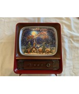 Battery-Operated Musical Santa TV Lantern Water Globes Multi-Colored 8.5... - $192.29 CAD