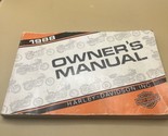 1988 Harley Davidson OEM Factory OWNERS / Maintenance MANUAL Includes Al... - $22.76