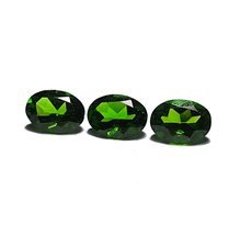 2.45 TCW 100% Natural Chrome diopside Oval Faceted Best Quality Gem By DVG - £313.28 GBP