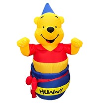 Gemmy Inflatable Airblown Disney Winnie the Pooh Blow-Up 4&#39; - £38.48 GBP