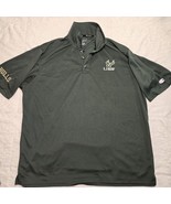 South Florida Bulls USF Champion Green Golf Polo Shirt Mens XL - $182.14 MXN