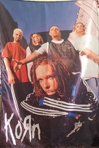 Korn Band 1 Flag Cloth Poster Banner Cd Nu Metal - £15.80 GBP