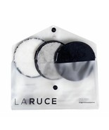 Makeup Remover Pads Laruce Face Disks Reusable - Set of 3 Black Gray White - $14.83 CAD