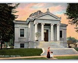 Carnegie Biblioteca Costruzione Webash Indiana IN Unp DB Cartolina J18 - £3.99 GBP
