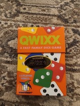 Gamewright Qwixx Fast Family Dice Game Dice Score Sheets 2-5 Players Par... - $8.72