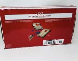 Cornhole Bean Bag Toss Game Set CORN HOLE 19&quot; X 11&quot; game. red blue bags ... - $4.94