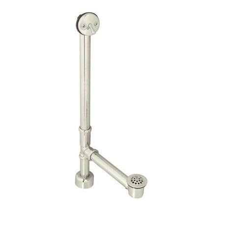 Westbrass D3241K-07 22-1/2&quot; 17 Gauge Brass All Exposed Trip Lever Bath W... - $72.57