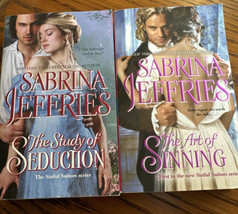 The Study of Seduction &amp; The Art Of Sinning by Sabrina Jeffries 2 Book Lot - £7.81 GBP