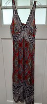 Angie Women Boho Summer Long Dress Size Medium - £19.69 GBP