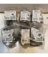 6 Bags of 10 BII 67 Series Sae Size 40 Stainless Steel Clamps 2-SSC6740 ... - $59.99