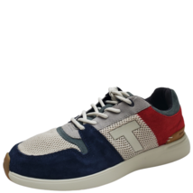 Toms Mens Arroyo Mesh Nubuck Leather Sneakers  Red Navy Pig 8.5M - $67.18