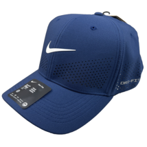 Nike Dri-FIT ADV Rise Structured Swoosh Blue Hat Cap Size L/XL NEW FZ360... - $37.14 CAD