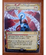 Lightning Helix Borderess Magic The Gathering Strixhaven Archiv 62 Showc... - $2.62