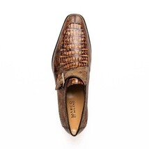 Men's Shoes genuine crocodile and lizard dress monk strap Toluca Rustic Orix image 4