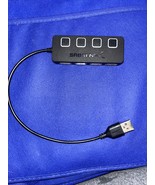 Sabrent HB-UM43 4 Port USB 3.0 Hub with Power Switches - Black - €8,72 EUR