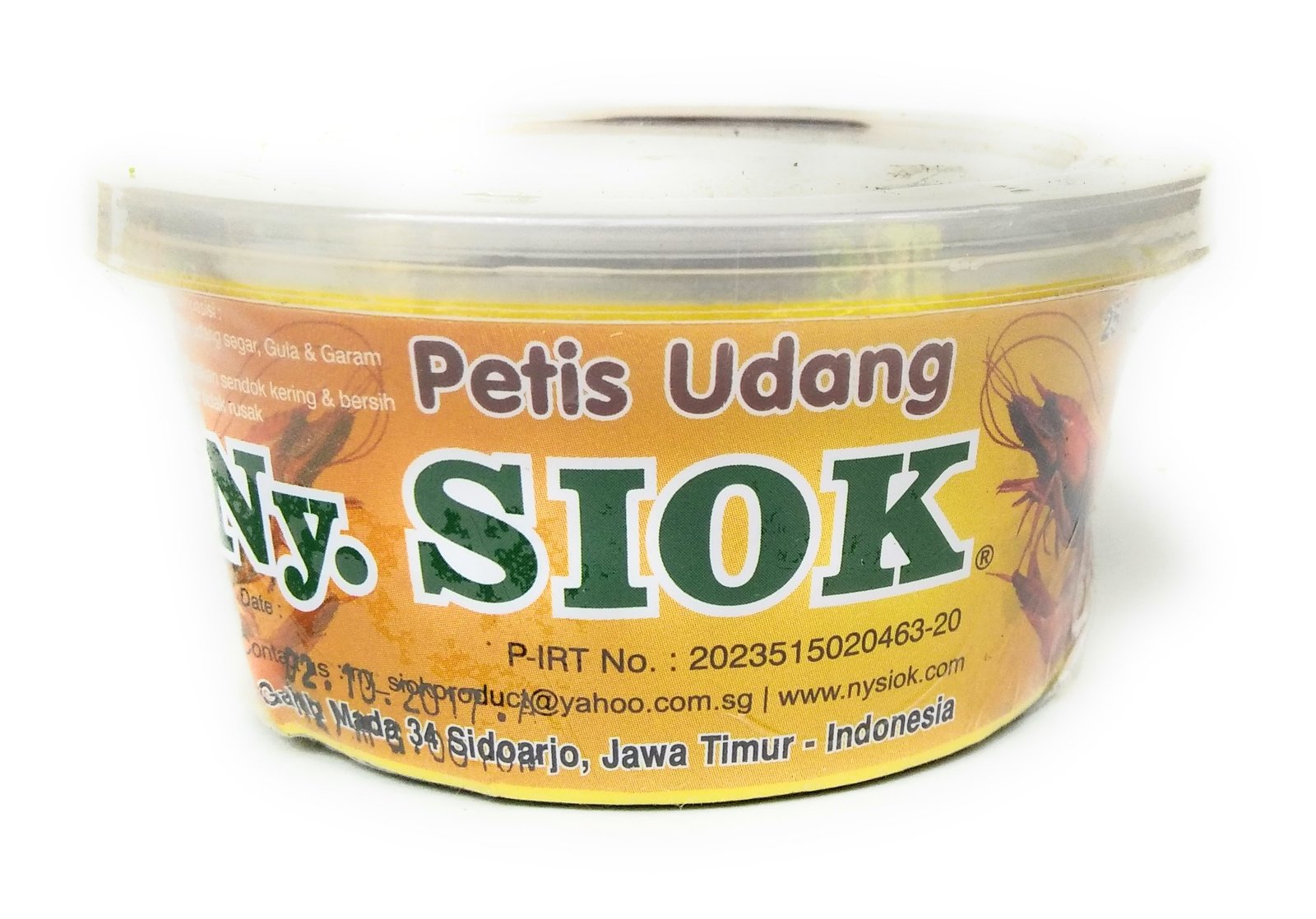 Ny. Siok Petis Udang (Shrimp Paste), 250 Gram - $49.35