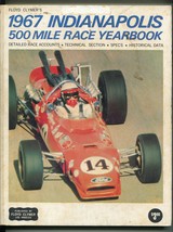 Indianapolis 500 YEARBOOK-1967-CLYMER-PHOTOS-STATS-BIOS-RARE-AJ FOYT-ggod/vg - £214.03 GBP