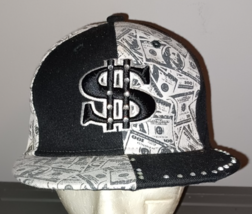 Money Power Snapback Hat – Size 7 – Black & $100 Bill Print w/ Rhineston... - €6,88 EUR Money Power Snapback Hat – Size 7 – Black & $100 Bill Print w/ Rhineston... - €6,88 EUR