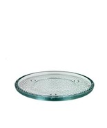 Glass Candle Holder Clear 6 in. Beautiful Candle Trivet - £7.81 GBP
