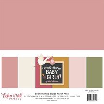 Echo Park Paper Special Delivery Baby Girl Solids Kit - $369.75 MXN