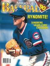 Ryne Sandberg unsigned Chicago Cubs Athlon Sports 1990 MLB Baseball Prev... - £7.94 GBP