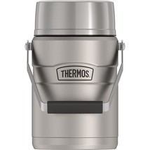 THERMOS Stainless King Vacuum-Insulated Food Jar with 2 Storage Container Insert - £57.57 GBP