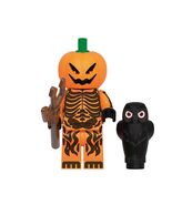 Halloween Scary Pumpkin Head Minifigures Minifigs Toy Gift - $3.99