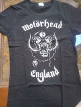 Motorhead - 2010 Inghilterra Argento Metallizzato Donna T-Shirt ~ Mai Worn ~ XXL - £13.45 GBP