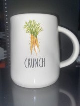 Rae Dunn by Magenta CRUNCH Coffee Mug Happy Easter Carrots 4.5&quot; Tall - £7.86 GBP