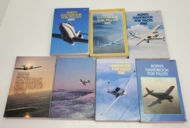 7 Vtg AOPA&#39;s Handbook for Pilots 1980&#39;s S/C Pocket Book Lot Aircraft Planes Rare - £26.99 GBP