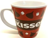 Hersheys Chocolate Kisses Red Ceramic coffee Mug Cup EUC Galerie Valenti... - $7.67