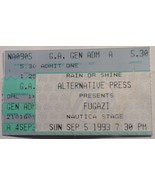 Fugazi 1993 Vintage Ticket Stub Alternative Press Presentation Nautica S... - £5.44 GBP