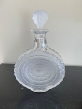 Vintage Lalique Crystal  Lalique Parme Signed Decanter - $445.50