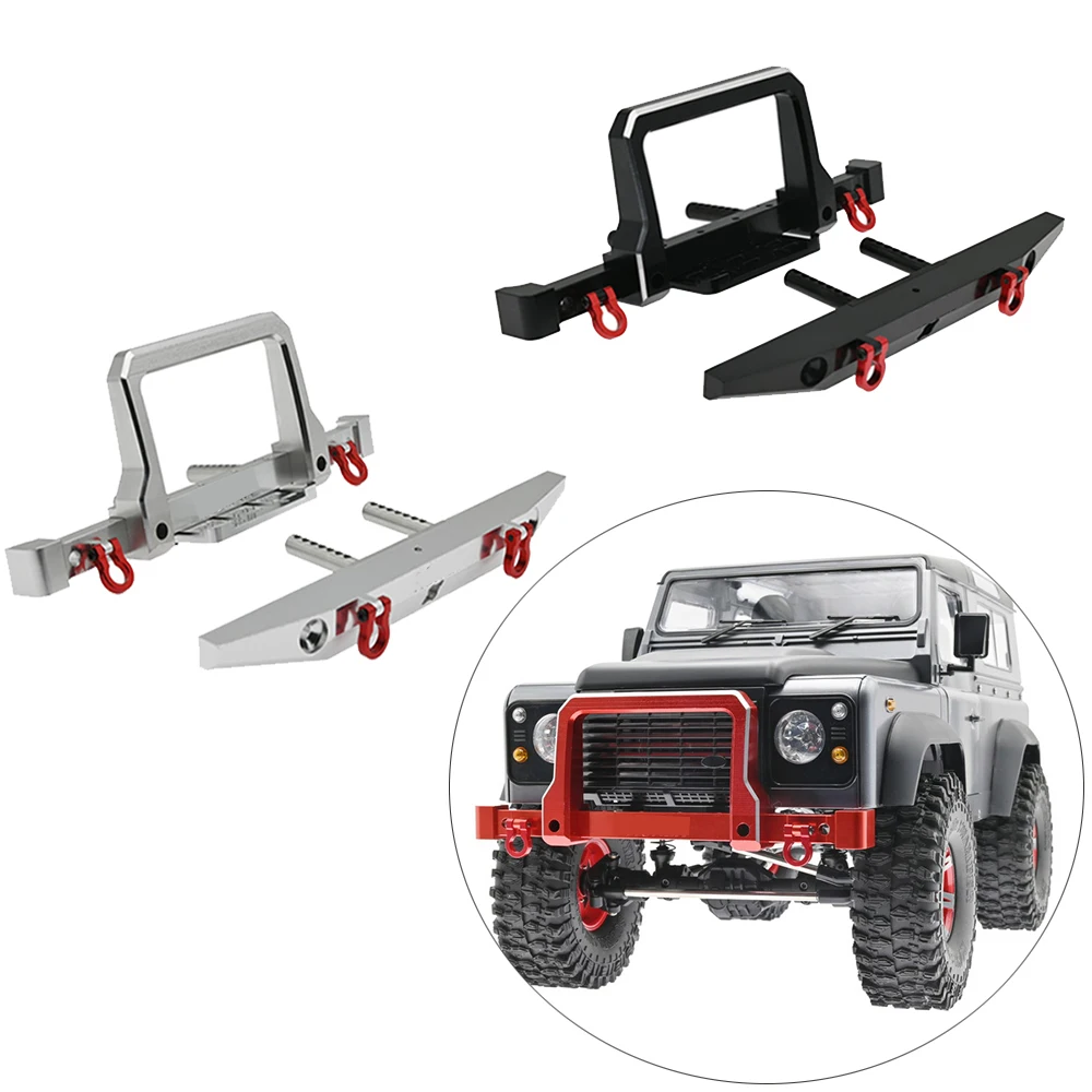 Metal Front and Rear Bumper for Traxxas TRX4 TRX-4 Axial SCX10 90046 AXI03007 - £21.96 GBP+