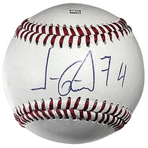 Jorge Guzman Miami Marlins Signed Baseball Authentic Autograph Photo Pro... - £30.69 GBP