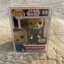 Funko Pop Star Wars Blue Snaggletooth 69 Smugglers Bounty w/Hard Protector - £44.11 GBP