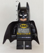 LEGO Poseable BATMAN Figure Digital Light Up Display Alarm Clock 2015 7&quot; - $24.70